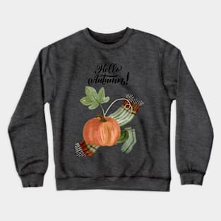Hello Fall Season Crewneck Sweatshirt